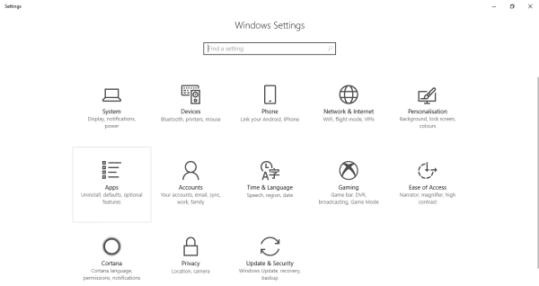 Select the Windows logo icon on your desktop