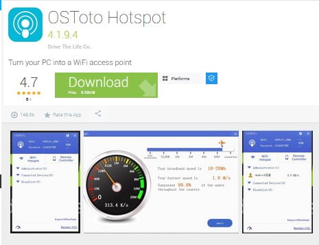 Best Alternatives for Connenctify For Wifi Hotspot Sharing from PC 2