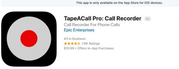 Best call recorder applications for iPhone that you can use 1