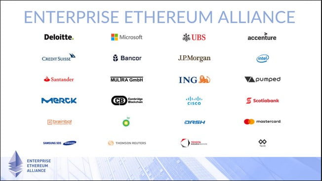 Release of Uniform Standards for Blockchain by Enterprise Ethereum Alliance 7