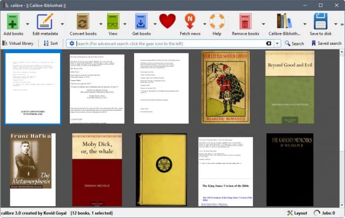 calibre epub reader download