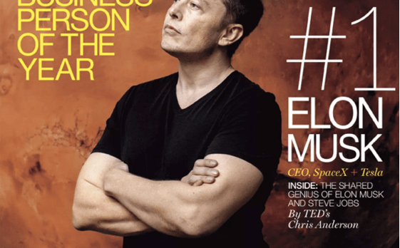 Elon musk on Fortune magazine