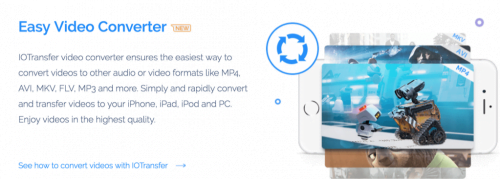 IOTransfer - Ultimate Tool for File Transfer, Download and Convert videos on iPad and iPhone 4