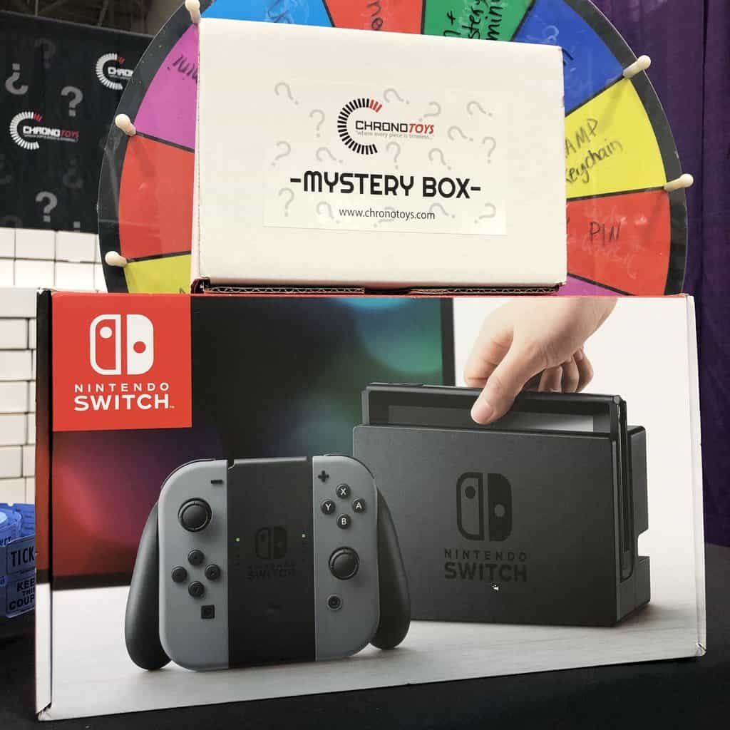 Nintendo Switch from a Mystery Box