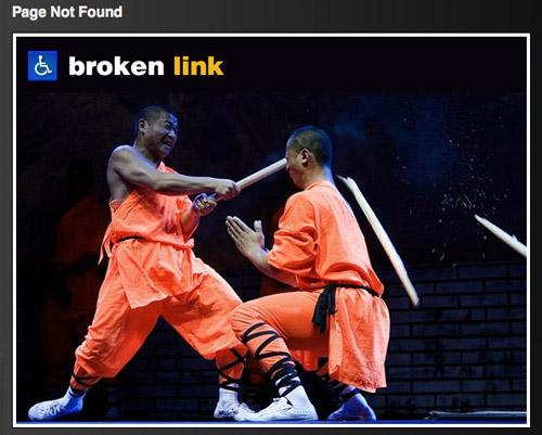The Art of Making Awesome 404 Error Page 3