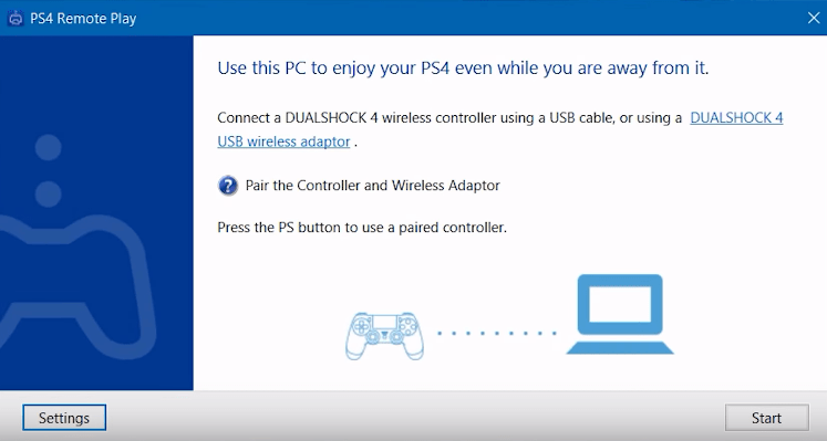 play playstation 4 on pc