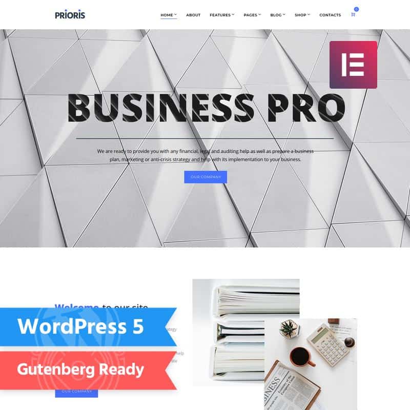 Top 10 WordPress Themes for Startups 8