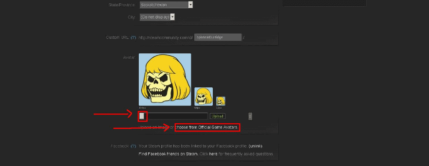 remove Steam Profile Picture