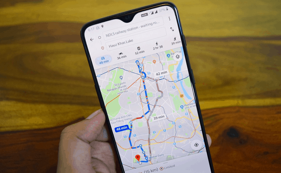 How to enable and view google maps history