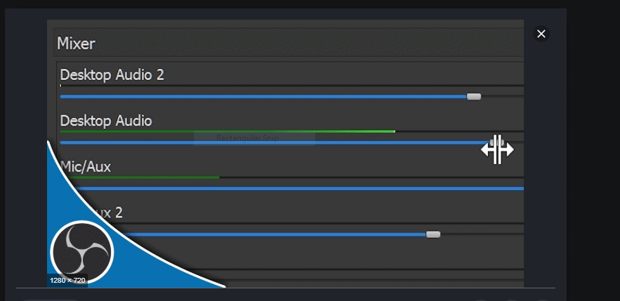 obs studio not picking up desktop audio