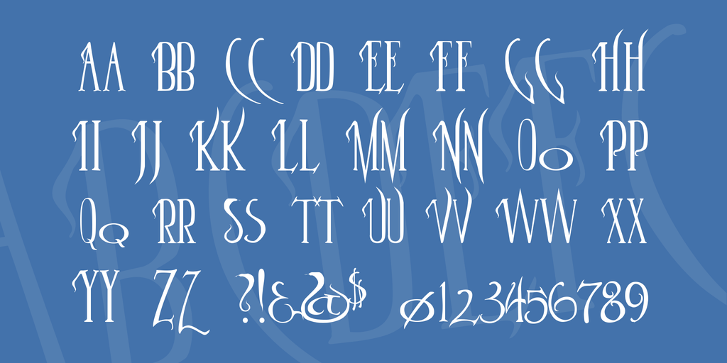 List Of All Harry Potter Fonts - Free Download 7