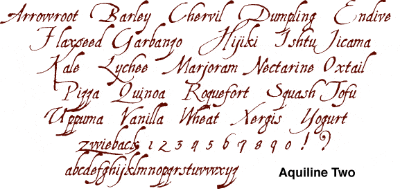 List Of All Harry Potter Fonts - Free Download 5