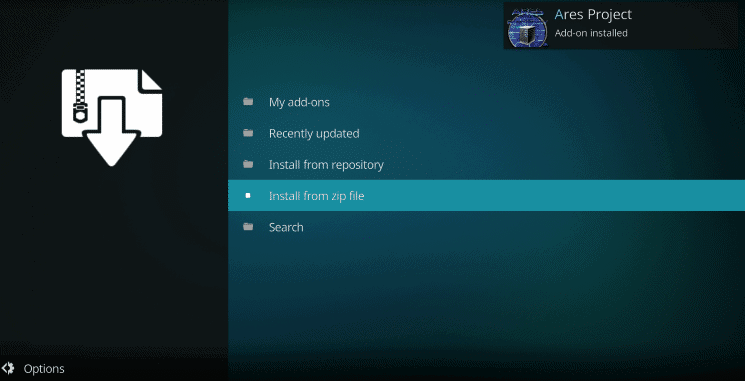 How to Install Ares Wizard on Kodi 13