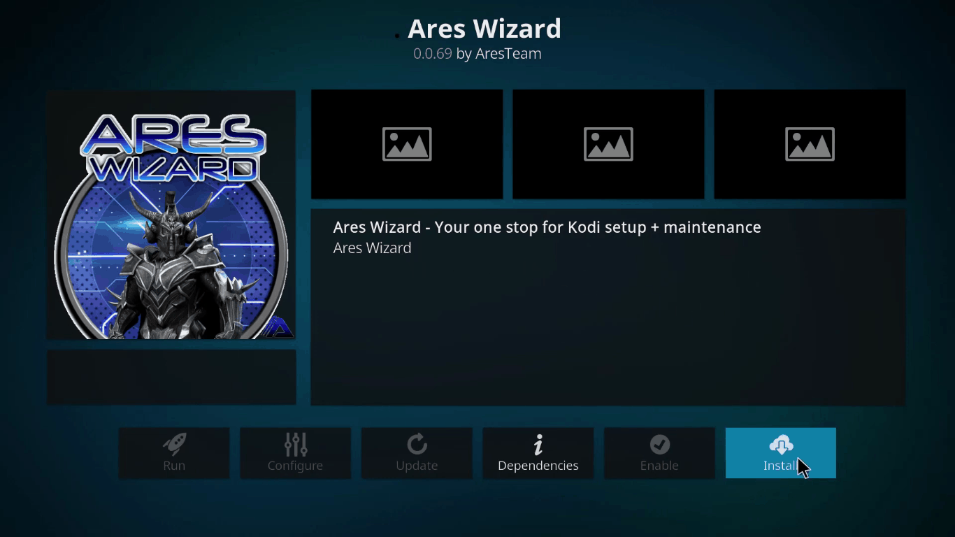 Ares wizard on kodi 