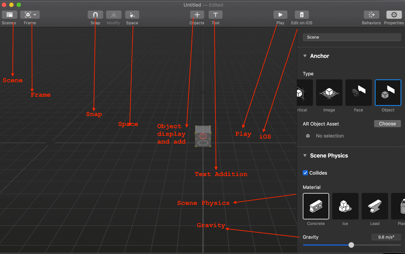 Inbuilt 3D Modeling Creation in iOS Using Reality Composer? 2