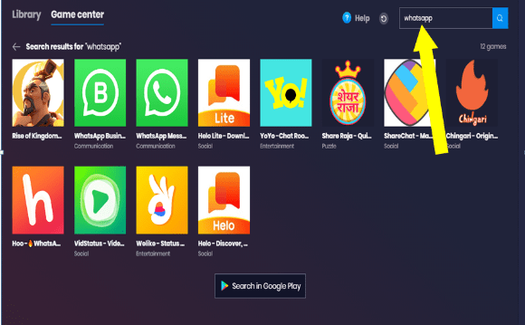 install whatsapp on bluestacks