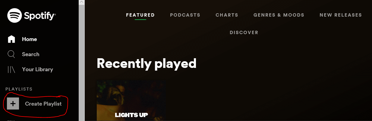 how to change playlist name on spotify web player