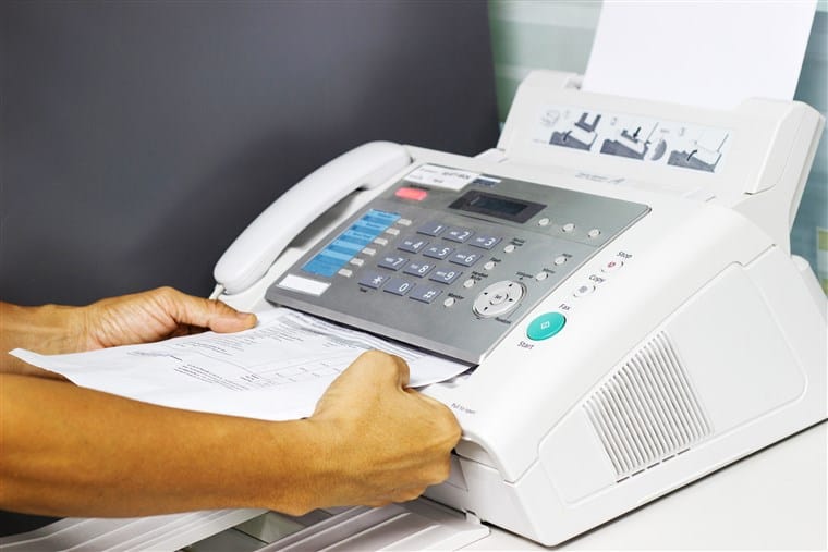 how to send to a fax machine from computer