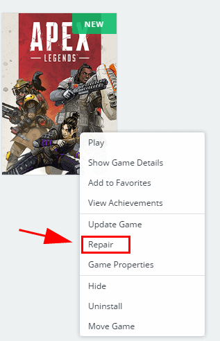 Apex Legends Crash fixed