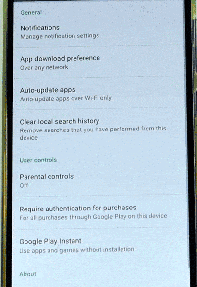 Auto-update off in Play store.