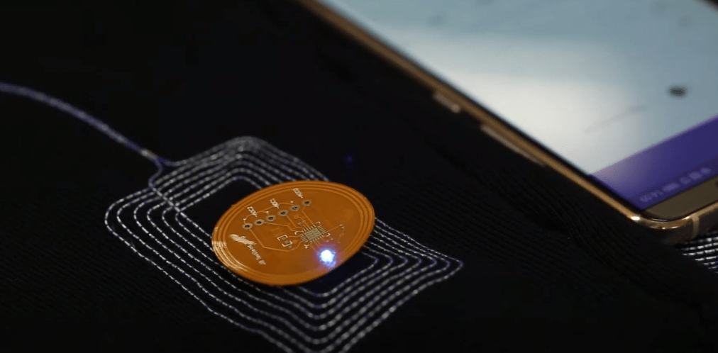 wireless charging in Smart suit