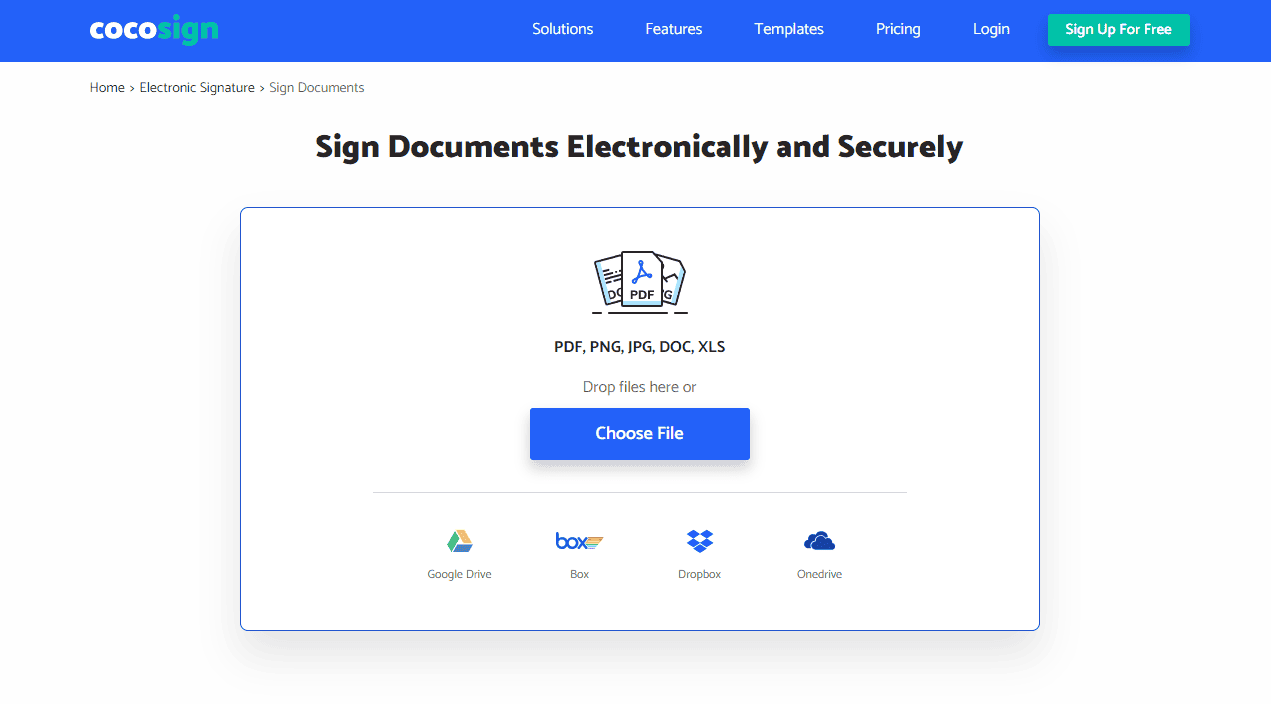 sign Word, PDF, JPD, Excel