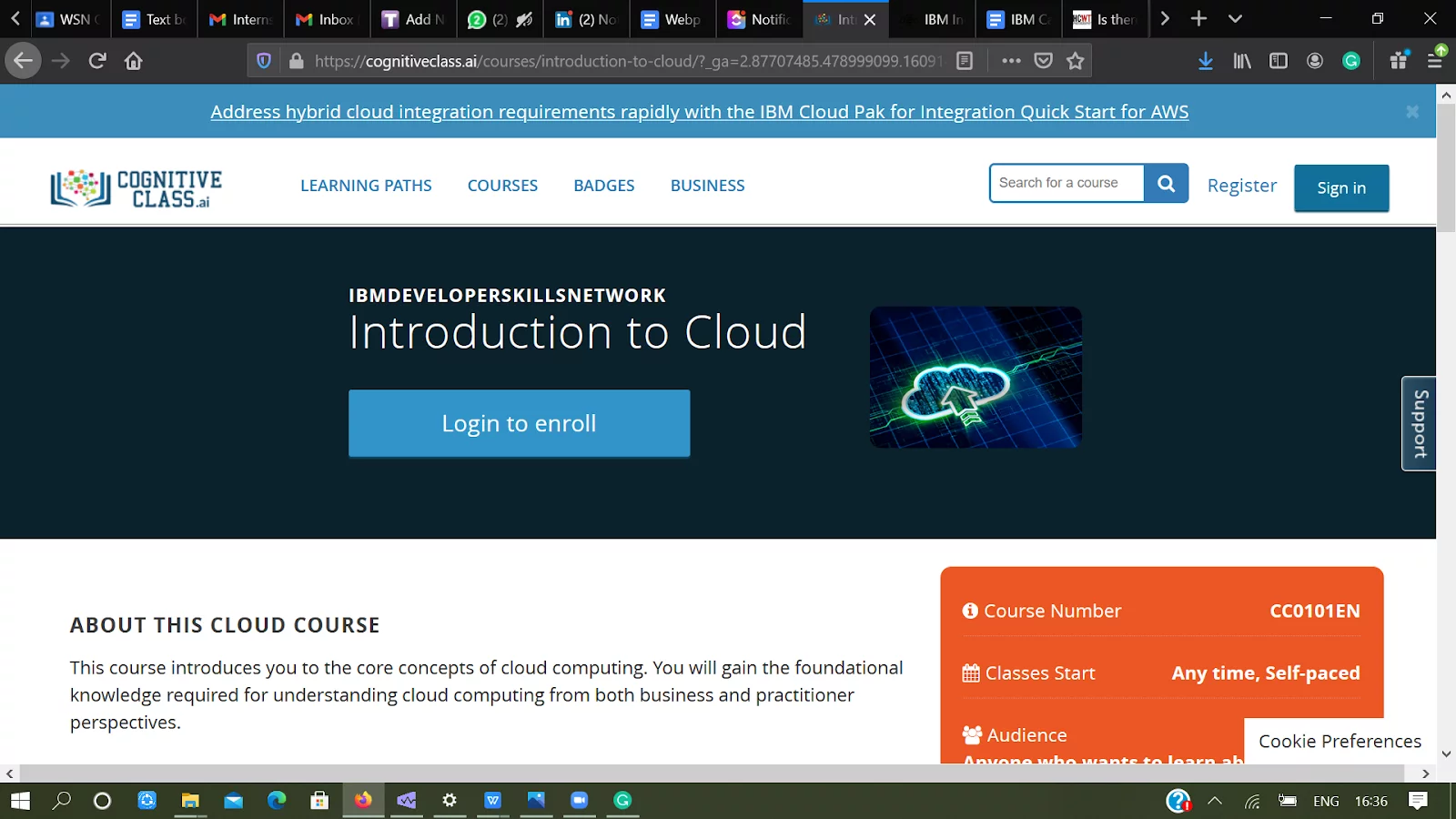 These IBM Sponsored Free Courses Can Help You Solve Real World Problem The course of cloud provided by IBM