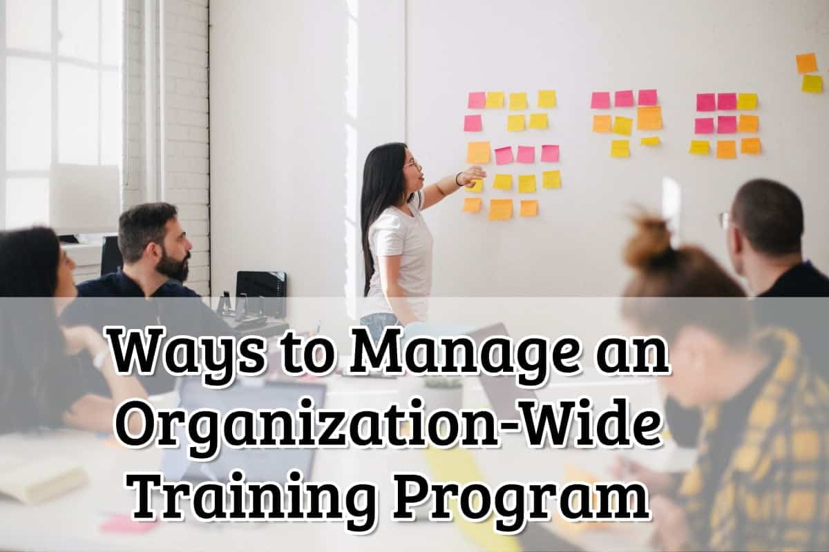 Organisation training program