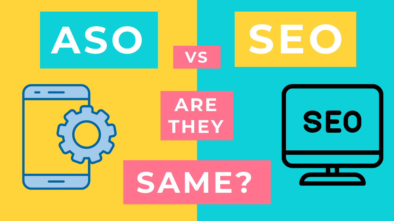 Infographic - ASO Vs SEO Explained