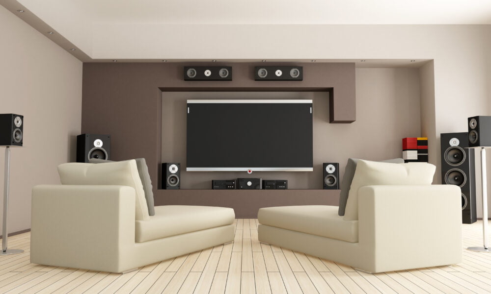 big room home audio equipments speaker sound systems