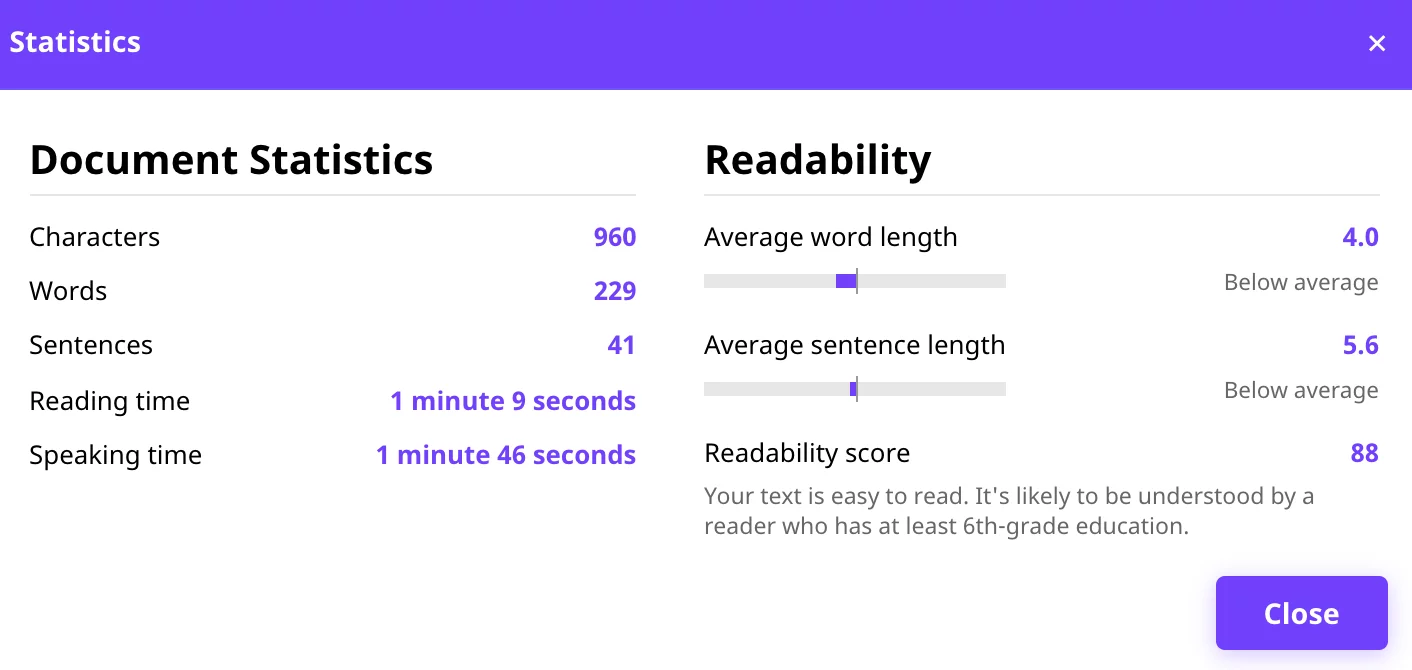 Linguix Review - Must Have AI Writing Assistant advanced writing insights