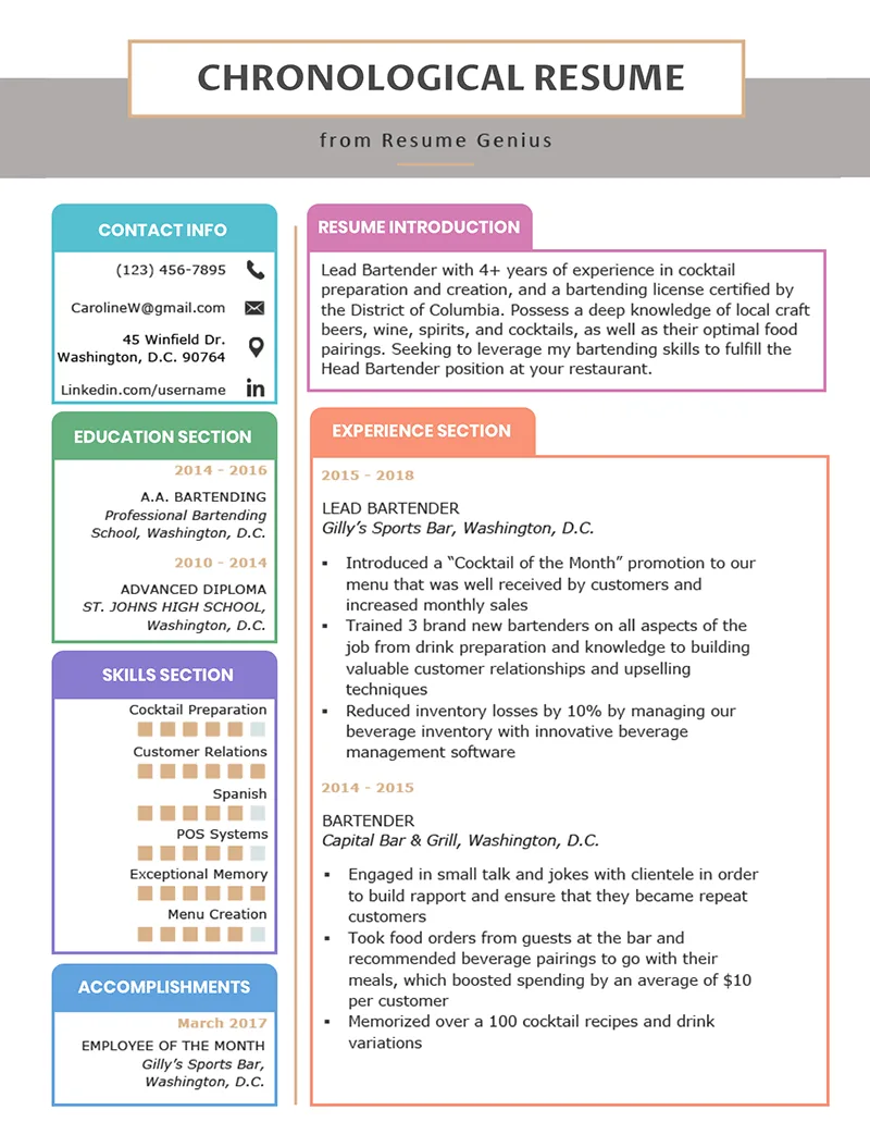 resume template