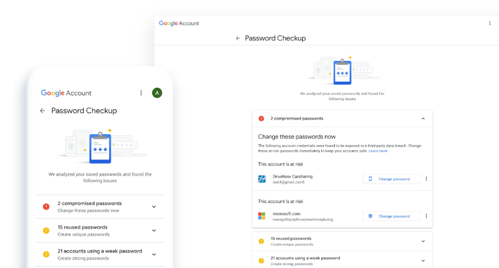 password checkup