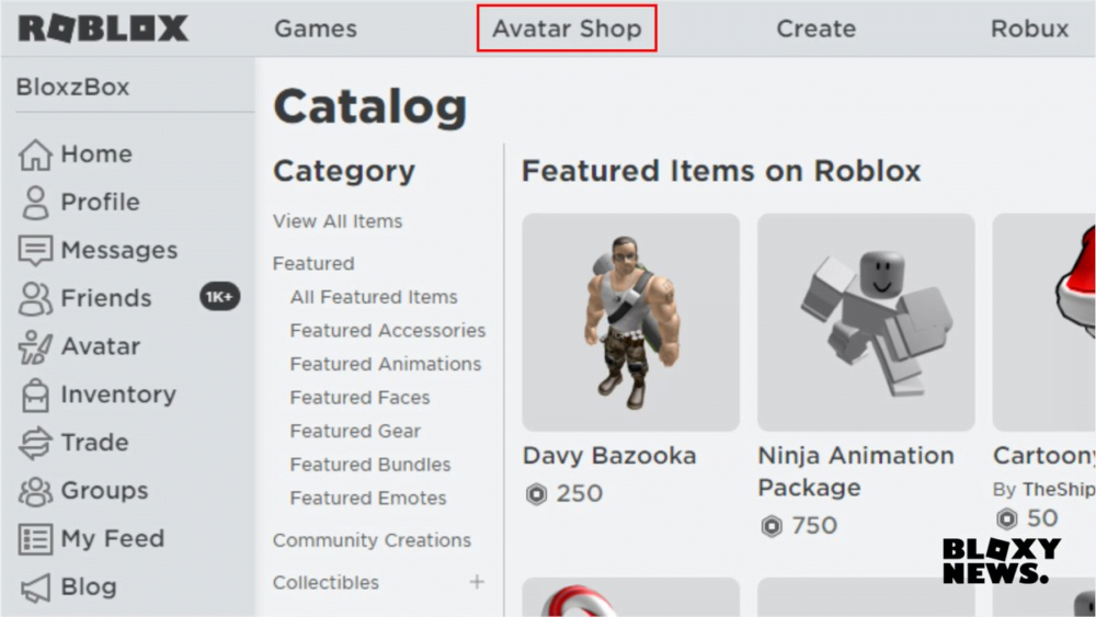 avatar shop