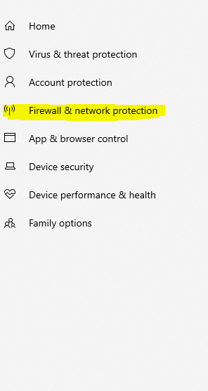 firewall and network 