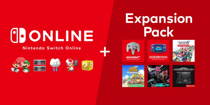 nintendo online expansion pack